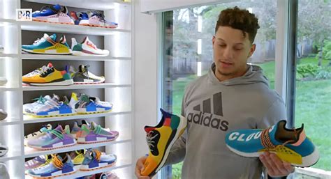 patrick mahomes sneaker collection.